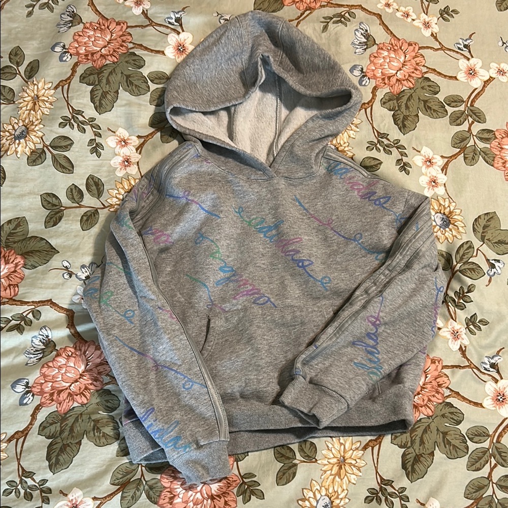 Grey Adidas Hoodie